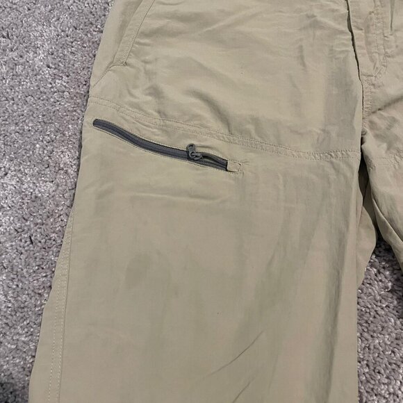 Patagonia Pants Mens Large Beige Sandy Cay Lightweight Nylon Hiking Cargo 82091 - Picture 5 of 16
